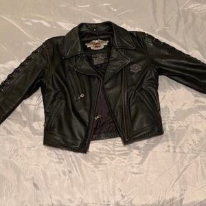 Harley-Davidson Leather Women's Riding Jacket Small